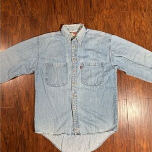 Levi's Classic Light Blue Denim Shirt Vintage 80’s